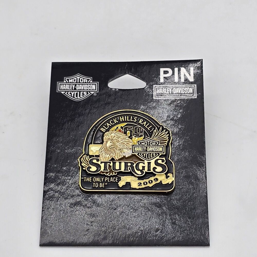 NEW Global Products 2009 Harley Davidson Sturgis Black Hills Rally Pin